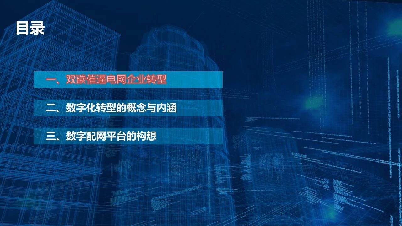 PPT | 双碳目标下电网企业数字化转型的最短路径